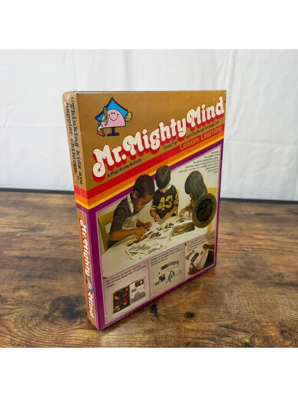 Vintage 1981 Mr. MightyMind Sealed Leisure Learning Play Alone Activity NEW
